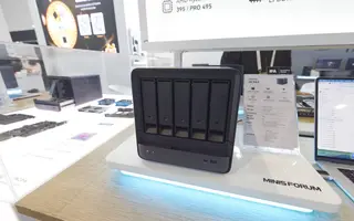 192GB of memory and 200TB of storage makes this MINISFORUM NAS look a lot like an AI server