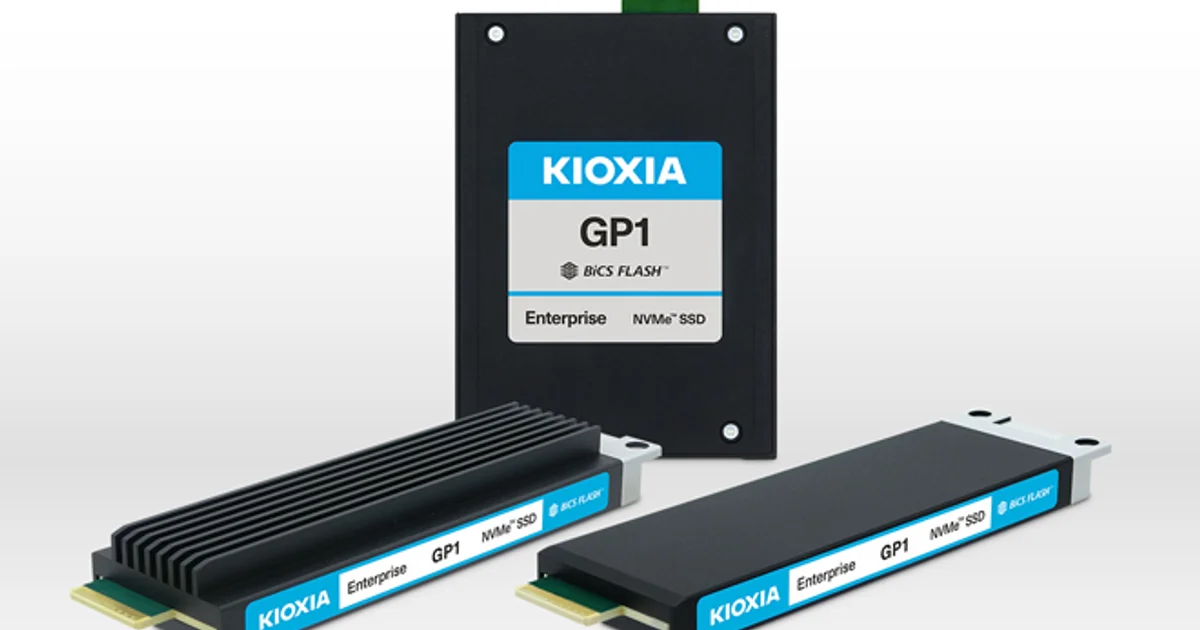 At 10 million IOPS, Kioxia no longer wants its SSD to behave like ordinary storage