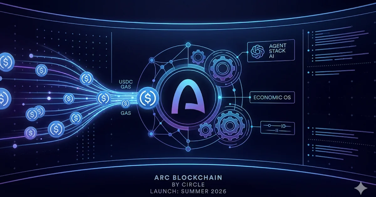 Circle no longer just issues USDC — with Arc, it now owns part of the road underneath it