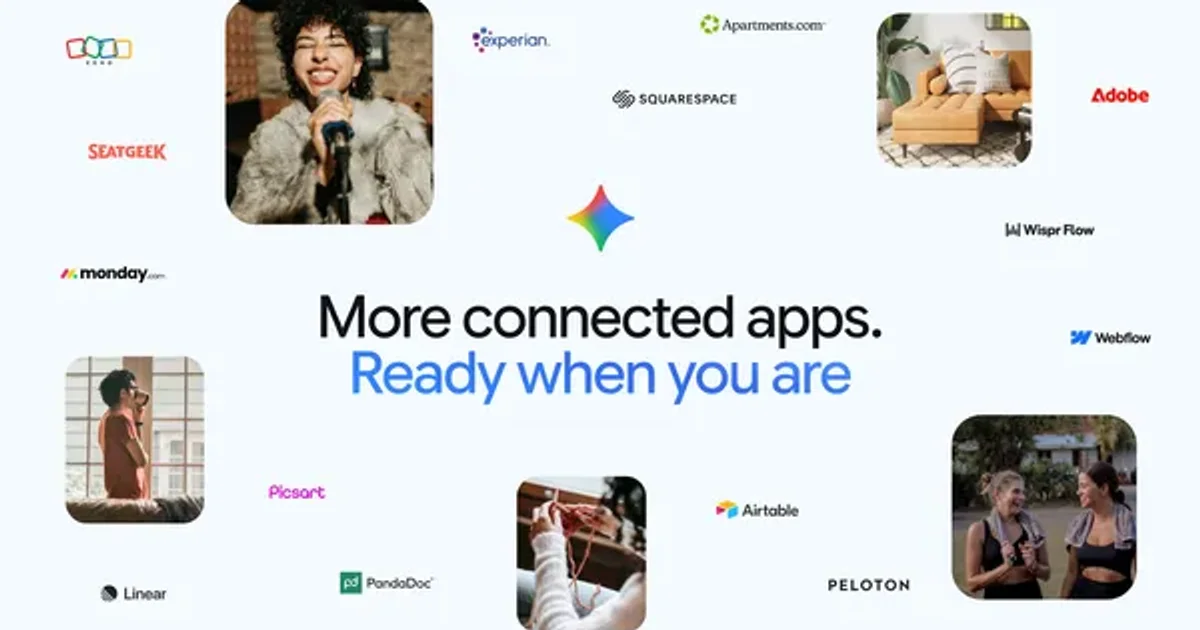 Gemini branche 14 nouvelles apps : Google veut que le travail reste dans la conversation