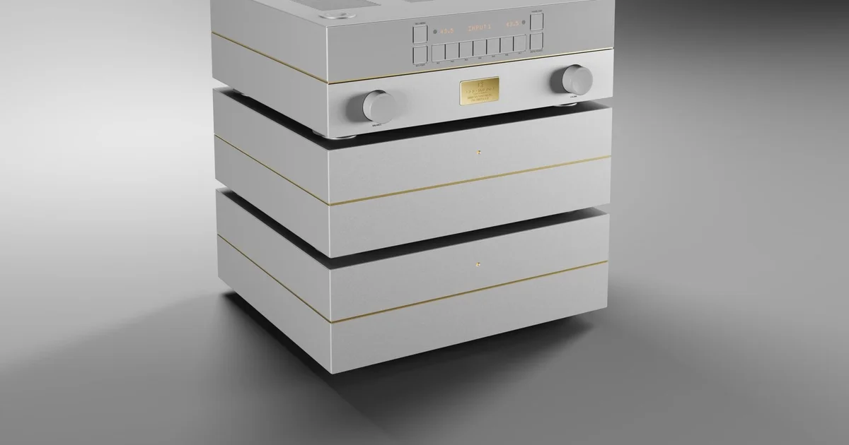 Goldmund Mimesis Statement takes analogue hi-fi to extremes with a three-chassis preamplifier