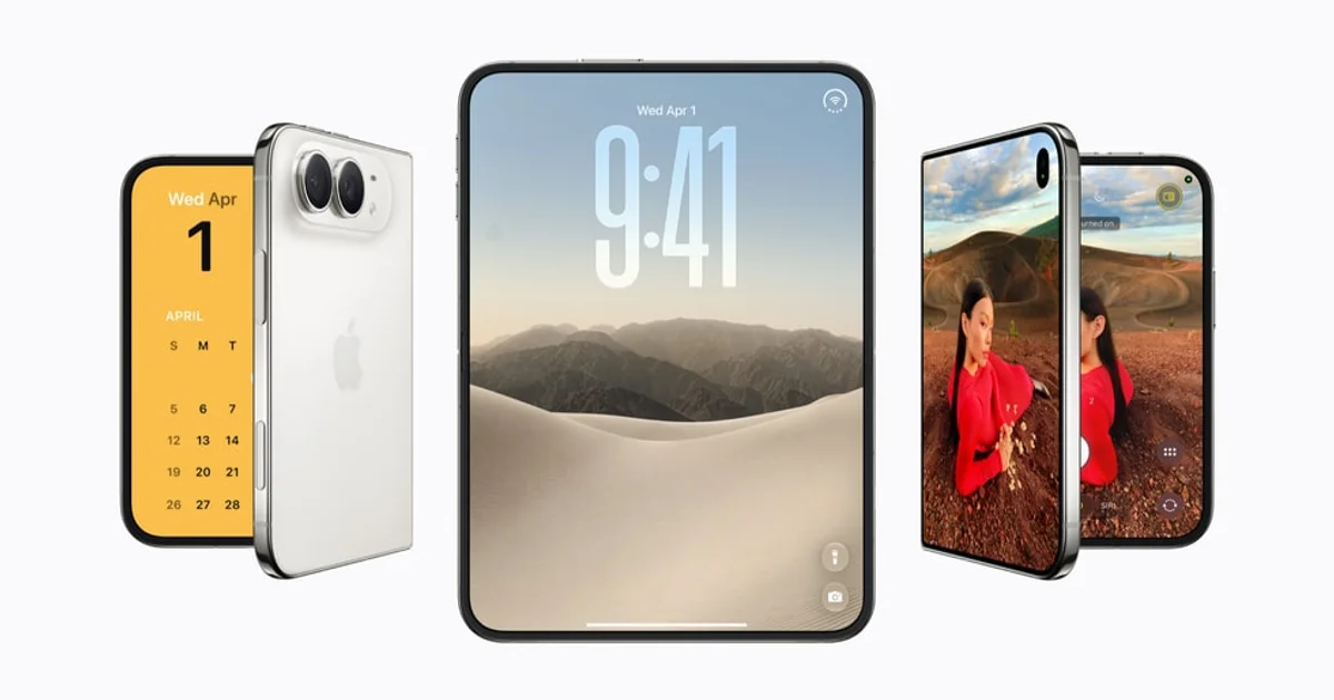 Apple's first foldable iPhone is already showing January 2027 delivery dates