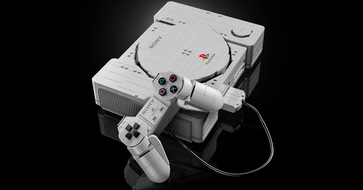 LEGO's PlayStation Is Almost Full Size, With 1,911 Pieces and a €159.99 Price