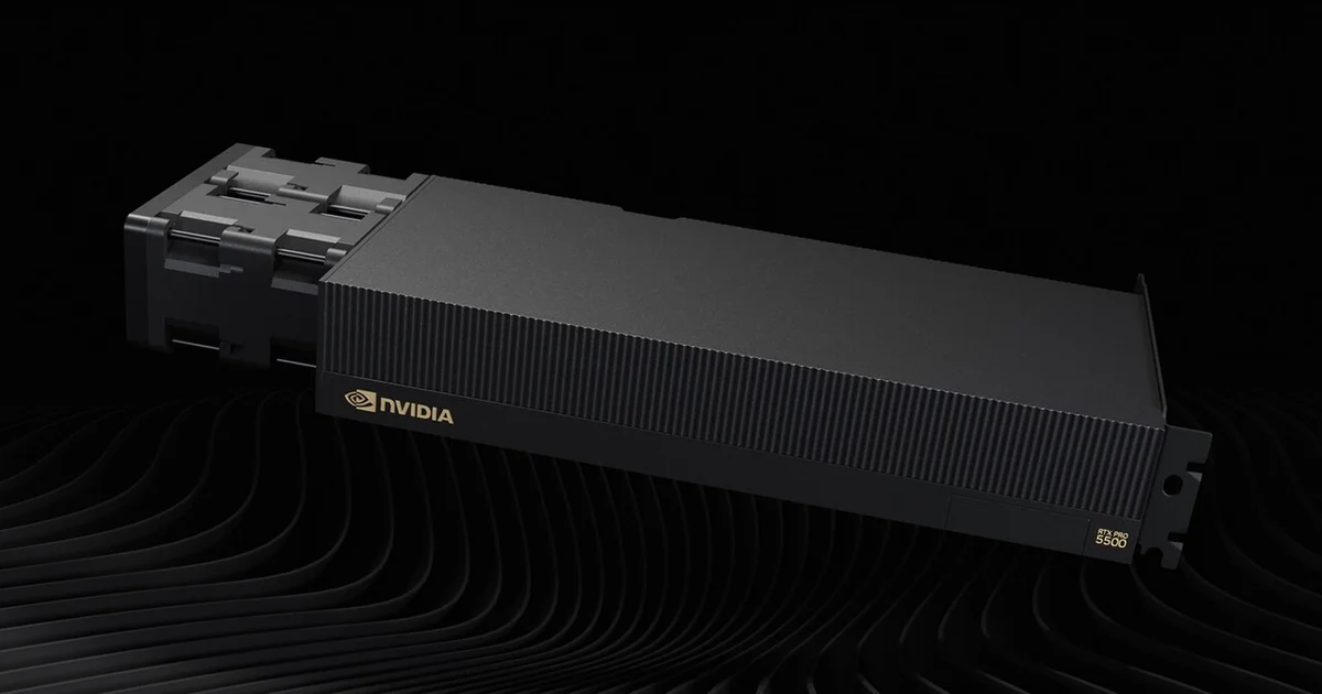 The RTX PRO 5500 wraps 84GB of VRAM around a GPU built suspiciously close to a 5090