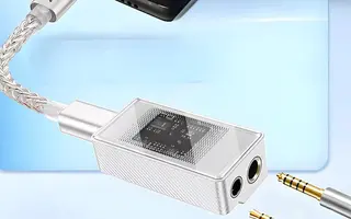 JCALLY's tiny AP6 puts 440mW and two headphone outputs in a $40 USB-C DAC