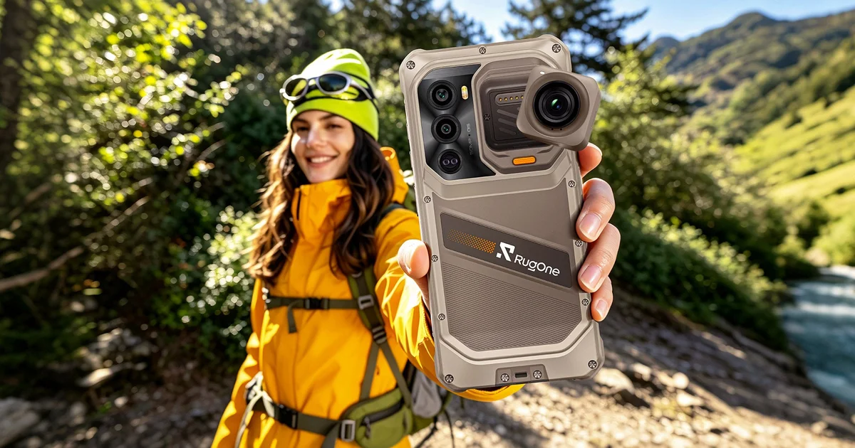 RugOne Xsnap 7 Pro pulls its camera out of the phone: 39 grams, 2.7K video and 40 minutes on its own