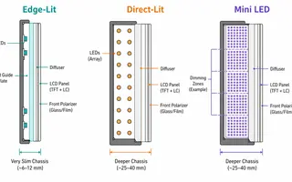 LED, Mini LED, RGB LED and MicroLED: one acronym now describes completely different display architectures