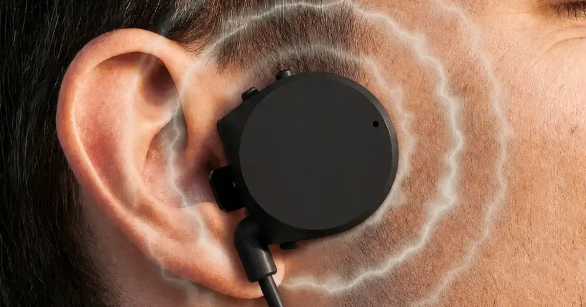 Auricle's awareONE uses a real third hearing mechanism, but cartilage conduction is stranger than the marketing suggests