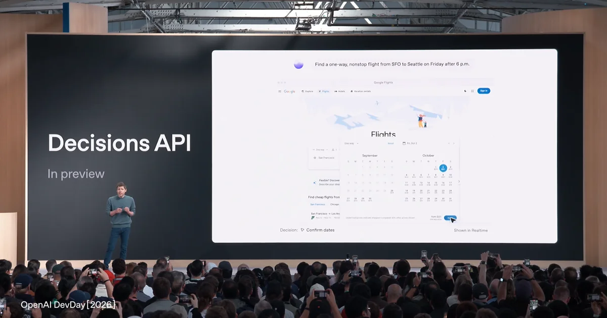 OpenAI launches Decisions API with up to 10x faster choices for AI agents