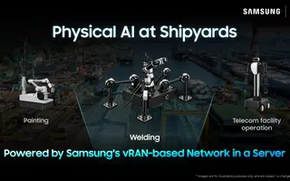 Samsung is putting AI inside the 5G network: welding robots will test the architecture behind its vision of 6G