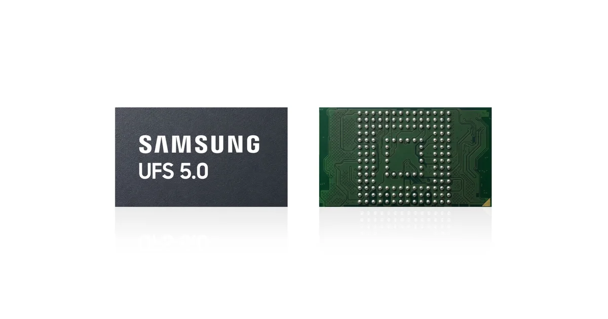 UFS 5.0 hits 10.8GB/s as smartphone storage becomes part of the on-device AI pipeline