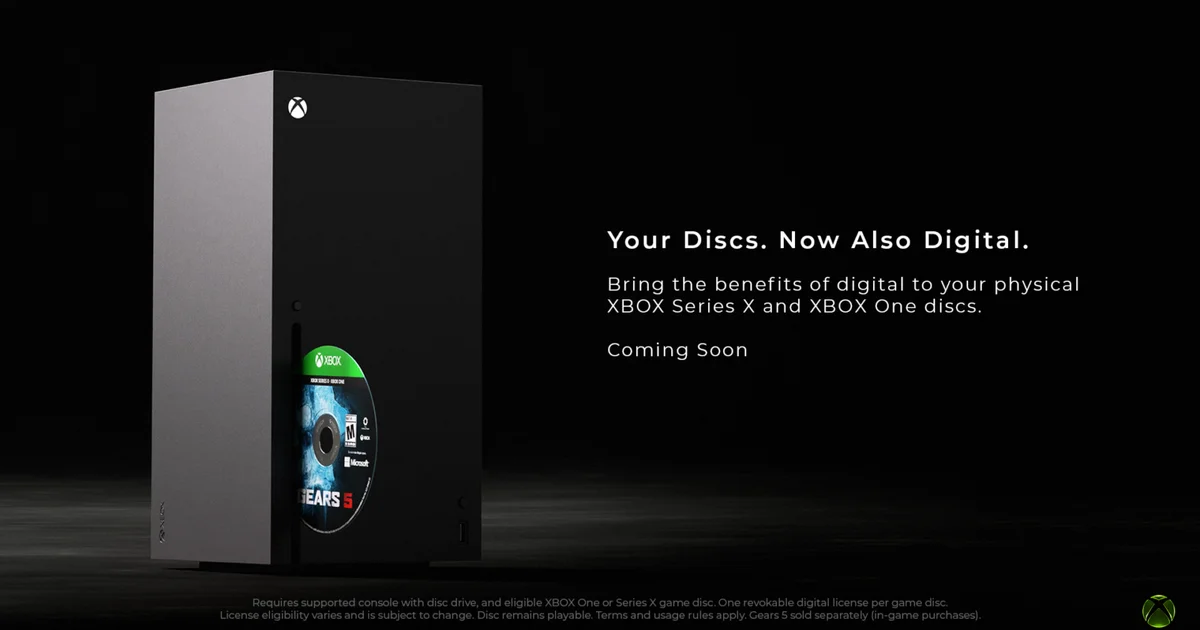 Xbox Disc-to-Digital looks simple until you read the license conditions
