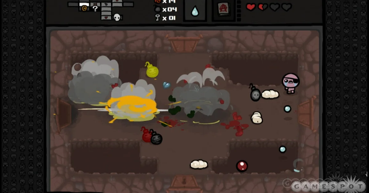 The Binding of Isaac : génial dans 50 Mo, beaucoup moins élégant dès qu'on regarde la vieille couche Flash
